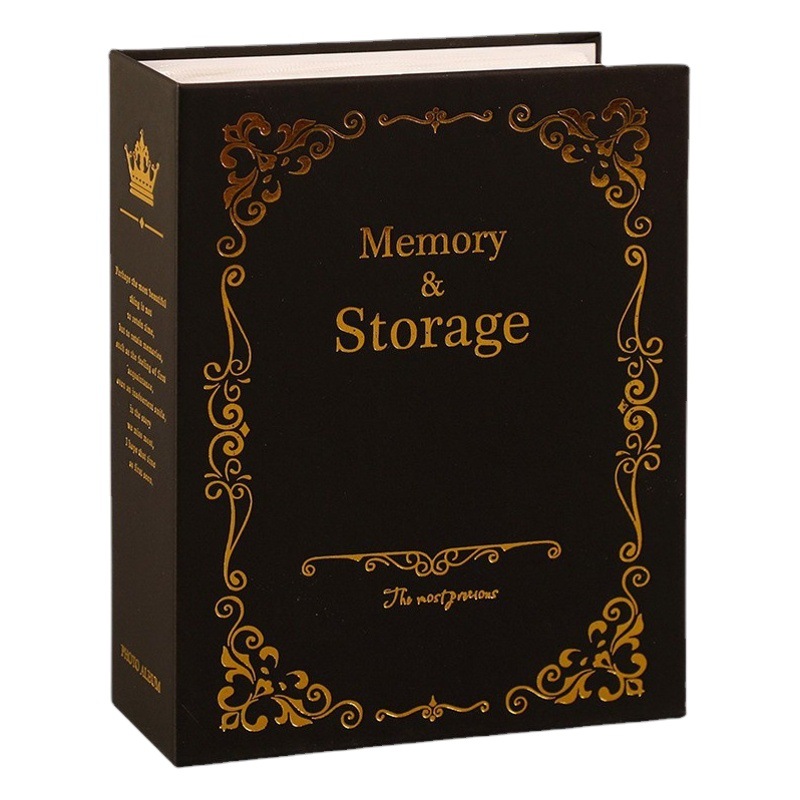 Yulin gilding 4D large 6-inch photo album student diy star chasing small card portable insert photo studio storage 6-inch photo album