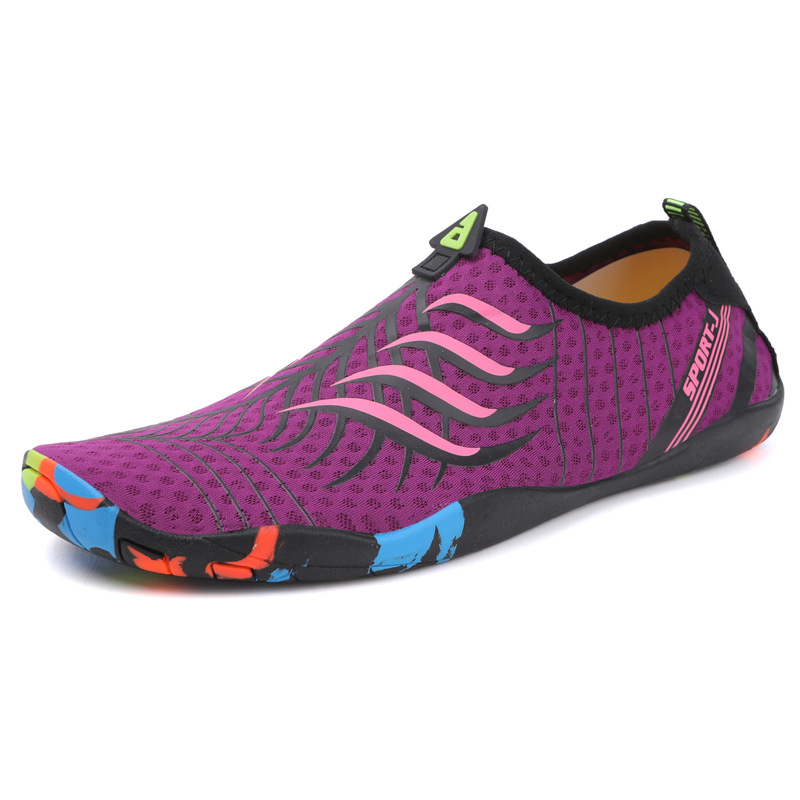 Picture of Wholesale Outdoor Breathable Beach Shoes for Couples, Snorkeling and Wading Shoes, Non-Slip Lightweight River Tracing Shoes, Quick-Drying Men's Water Shoes
