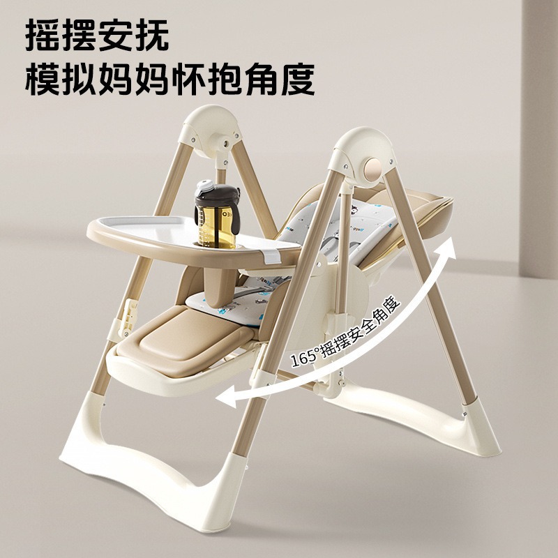 Children's Essential Dining Table and Chair Multi-functional Foldable Household Portable Baby Dining Chair Seat Baby Dining Chair