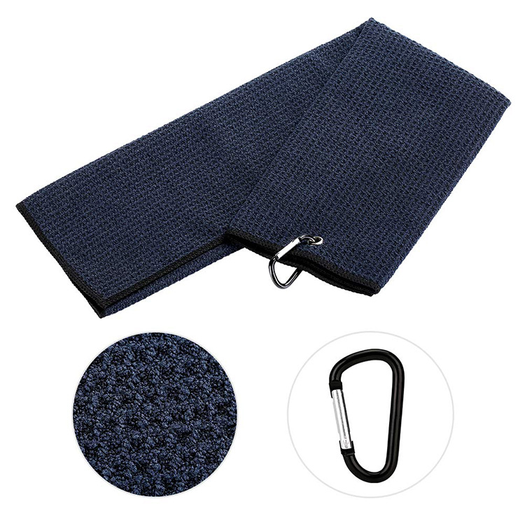 Cross-border golf Rod waffle pineapple towel source manufacturer in stock sports fitness