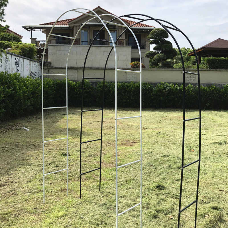 Arch Flower Rack Gardening Clematis Rose Arch Climbing Rack Climbing Plant Bracket Rod Grape Rack Outdoor Courtyard