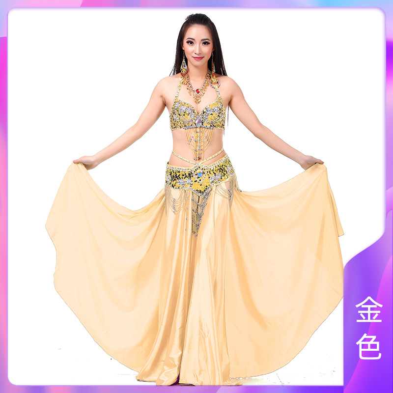 Picture of 802 Double Split Slip Skirt Belly Dance suit Belly Dance Performance Costume Belly Dance Performance suit Performance Costume