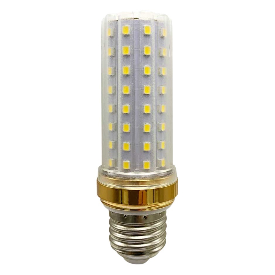 High-Brightness Led Corn Lamp E14E27 Screw Led Household Energy-Saving Bulb Three-Color Dimming Candle Lamp Manufacturer Wholesale