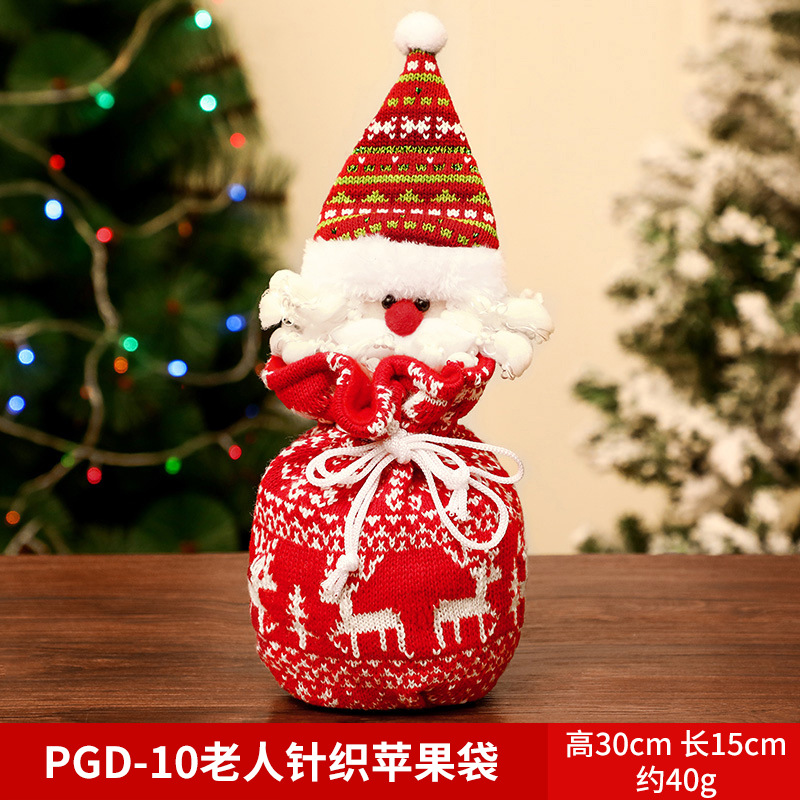 Picture of Christmas Gift Apple Bag Handbag Adult Children Children Christmas Gift Decoration High-end Gift Bag
