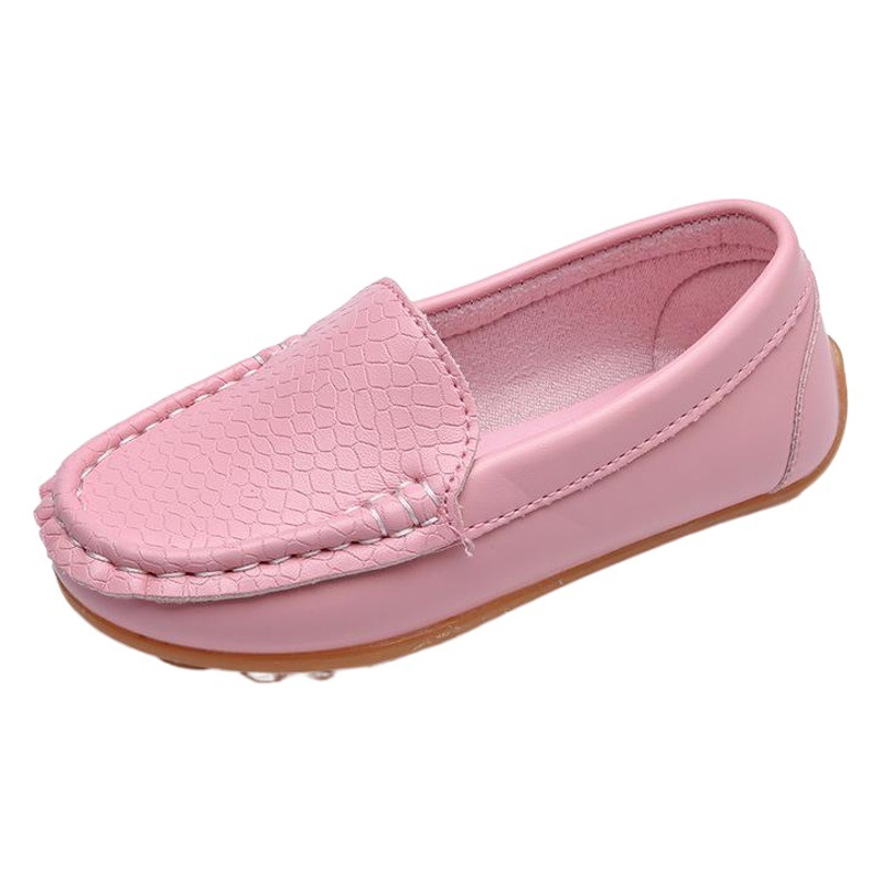 Children's Shoes 2025 Spring and Autumn Korean Style Slip-On Candy Color Beanie Shoes Baby Shoes Tbottomon Sole Boys and Girls Shoes Big Sale