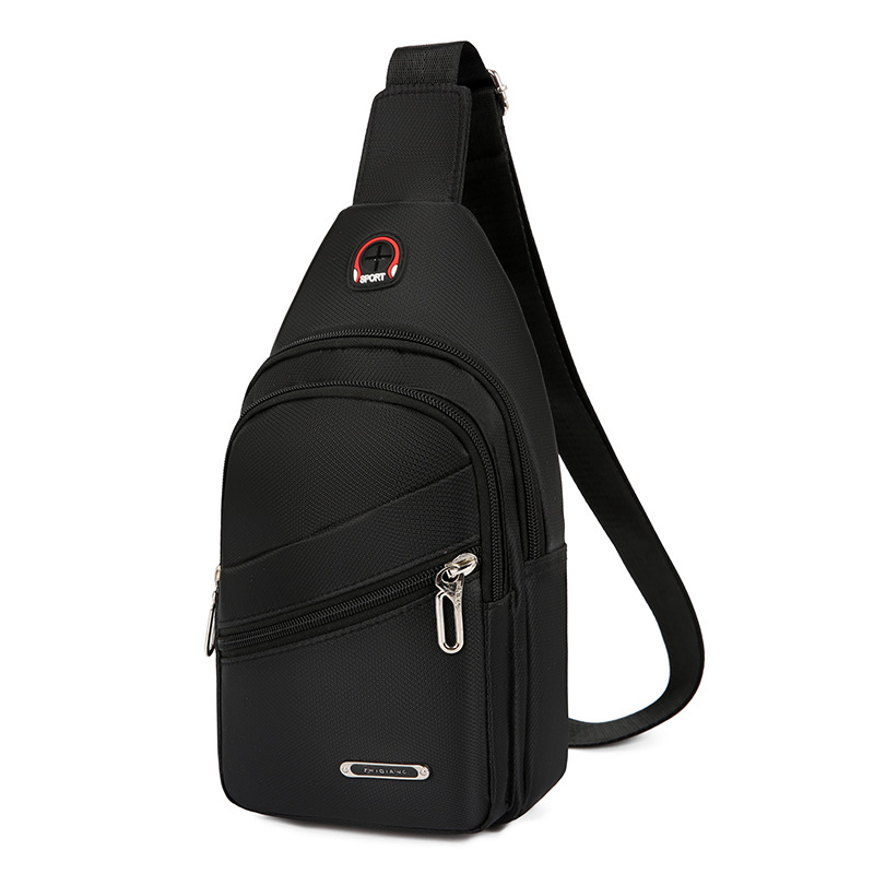 Picture of Chest Bag Men's 2023 New Casual Korean Style Waterproof Oxford Cloth Trendy Sports Small Bag Shoulder Crossbody Bag Fashionable Backpack