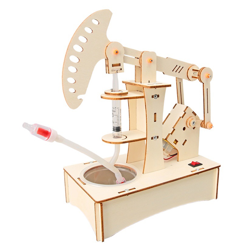Pumping machine science and technology small production children's science experiment teaching toys young students handmade diy material bag wholesale
