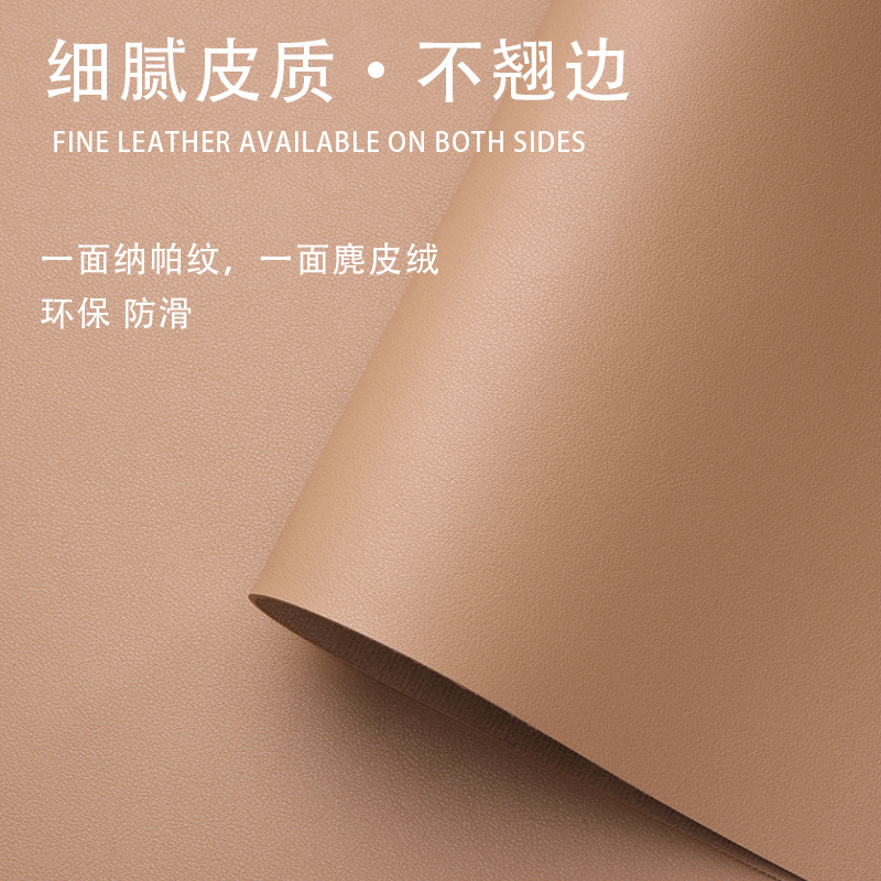 Picture of Spot solid color leather table mat table mat pvc leather waterproof oil-proof coffee table mat tablecloth wholesale