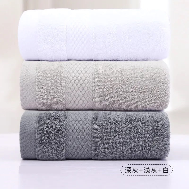 Picture of Face Towel Pure Cotton Thickened Absorbent Wedding Home Hotel Bathroom Student Children Wholesale Face Towel Supplies