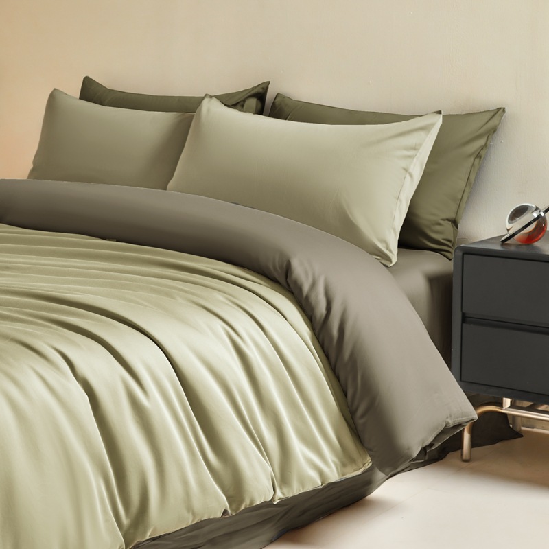 Picture of 120 cotton four-piece set 100 cotton quilt cover sheets high sense Xinjiang long staple cotton bedding