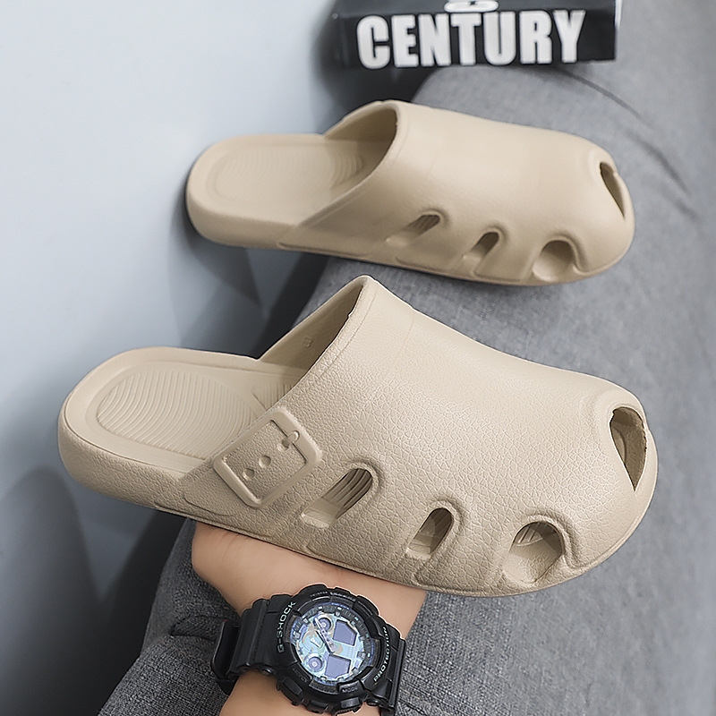 Baotou Half Slippers Men's 2025 New Summer Outfit Home Eva Non-Slip Birken Shoes Sandals