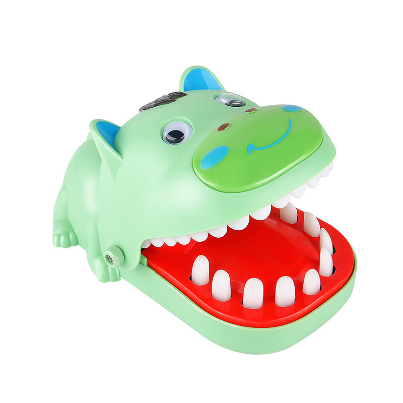 Picture of Parent-Child Game Finger Bite Toy Large Cute Bear Children's Tricky Decompression Fun Bite Finger Toy by Teeth