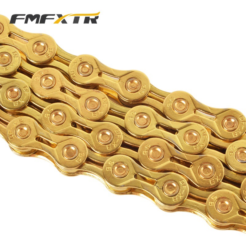 Road mountain bike bicycle chain 9 speed 10 11s hollow ultra light 27 speed 30 variable speed bicycle chain accessories