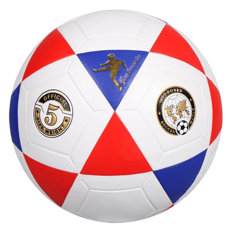 Regal leather football No. 5 resistant to play PVC football school training game teaching football ball for teenagers