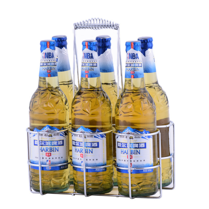 Picture of Wholesale bold bar KTV beer rack six bottle basket barbecue stall beer rack beer basket manufacturers