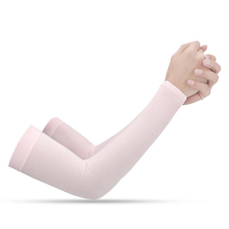 Picture of Ice sleeve women's sunscreen sleeve summer thin riding anti-ultraviolet driving ice sleeve solid color mosquito repellent arm cover wholesale