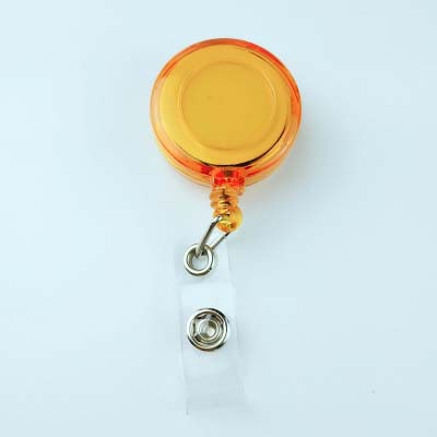 Picture of Easy pull buckle retractable buckle key chain tag hanging rope easy pull ID buckle anti-lost device round badge ID buckle household