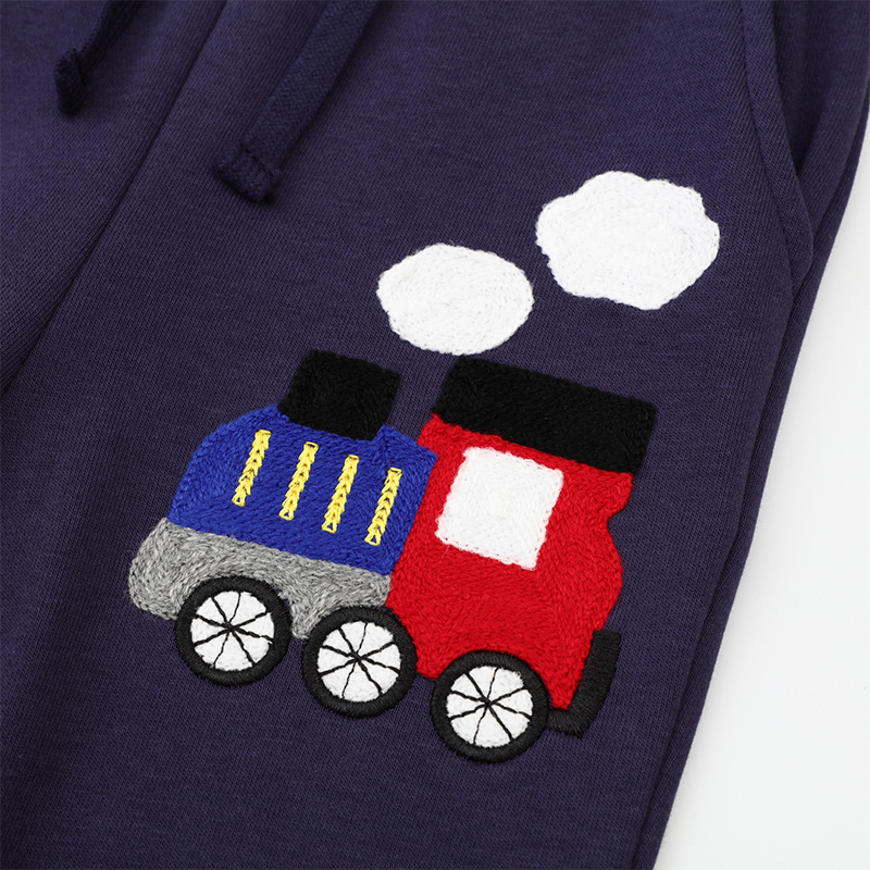 Picture of 25 Autum European and American Brand Kidsren's Clothing Autum New Products Kidsren's Sports Pants Boys Casual Pants One Piece Generation