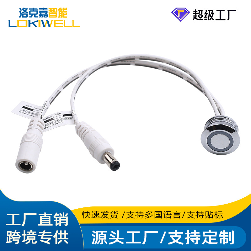 Cross-Border Led Light Strip Touch Sensor Sensor Dimmable Dc Terminal 5V12V24V Multi-Function Touch Switch