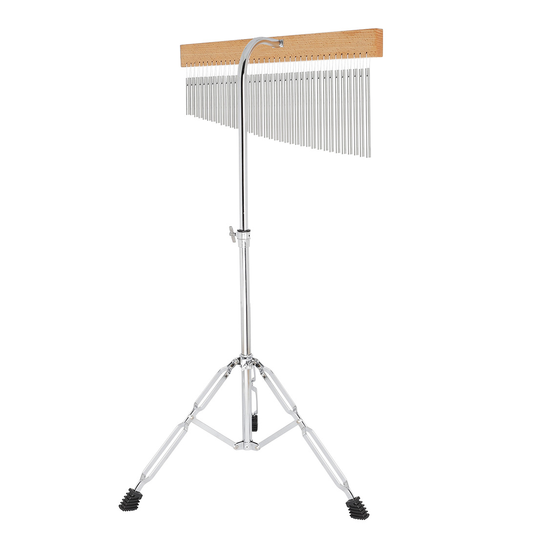 Picture of Percussion instrument 36 sound wind chime silver plating can lift row chime band accompaniment sound tree with bracket wind chime wholesale