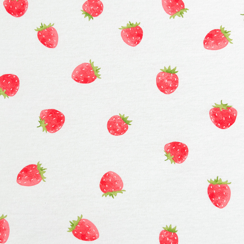 Picture of category a cotton cotton wool cloth cartoon printing new flower baby t-shirt underwear home clothing fabric in stock