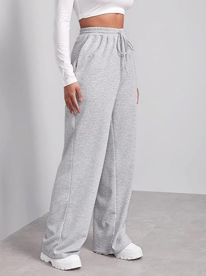 Picture of Cross-border women's clothing foreign trade Amazon wish European and American women's 2024 autumn new casual loose sports pants women