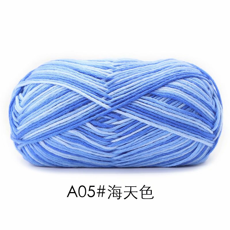 Picture of Su-velvet cotton hand-woven color wool knitting thread scarf coarse wool fancy doll coat needle sweater thread