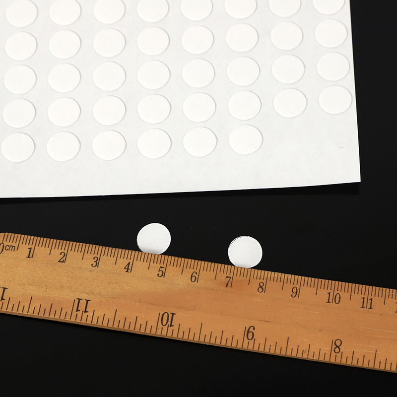 AliExpress in stock transparent double-sided dispensing acrylic double-sided grain glue removable 1cm dot glue