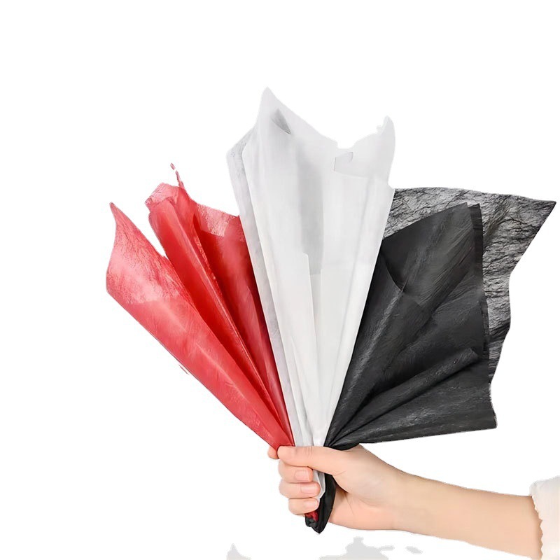 Picture of Milk Cotton Lined Paper Waterproof Removable Large Flower Wrapping Paper Bouquet Wrapping Paper Gift Tissue Paper Wholesale