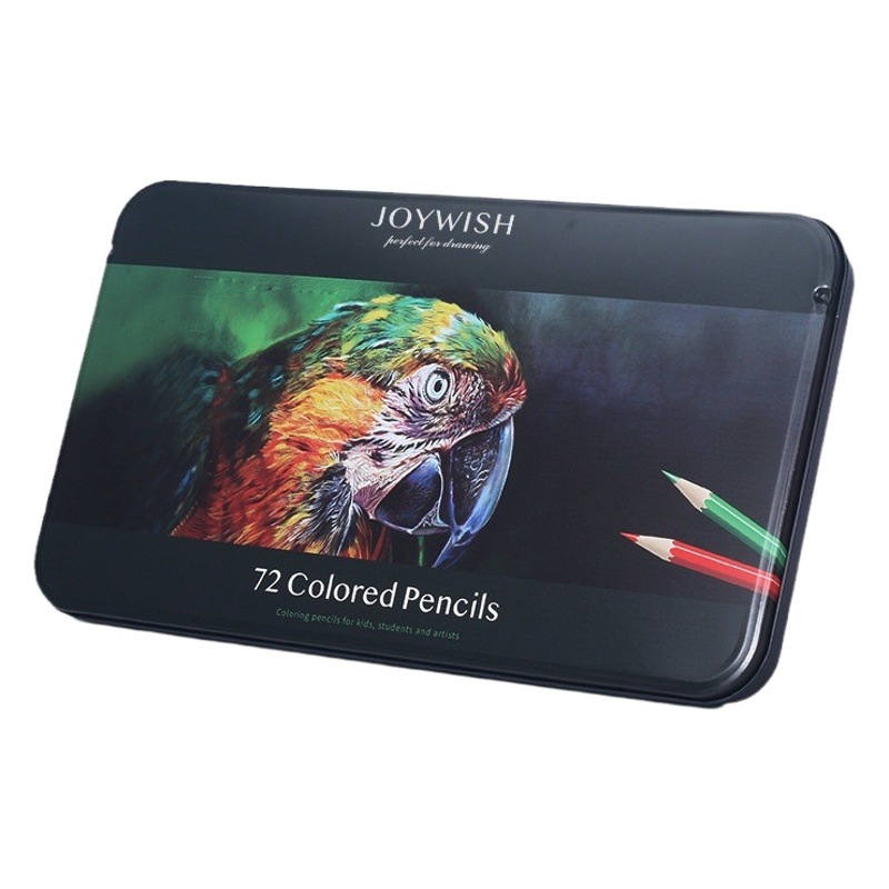 Explosions Amazon hand account color lead iron box set 72 color color pencil foreign trade pencil wholesale painting prizes