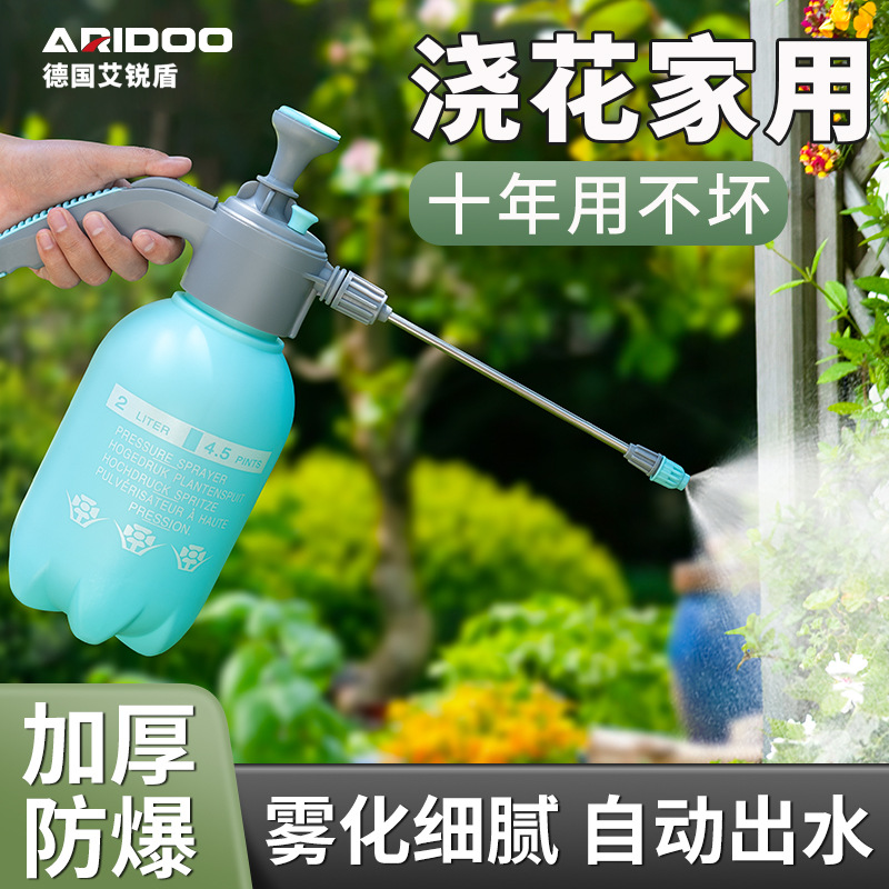 Anti-Fall and Explosion-Proof Thickeneded Watering Kettle Watering Kettle for Watering Flowers Household 2L Gardening Watering Kettle Air Pressure Sprayer