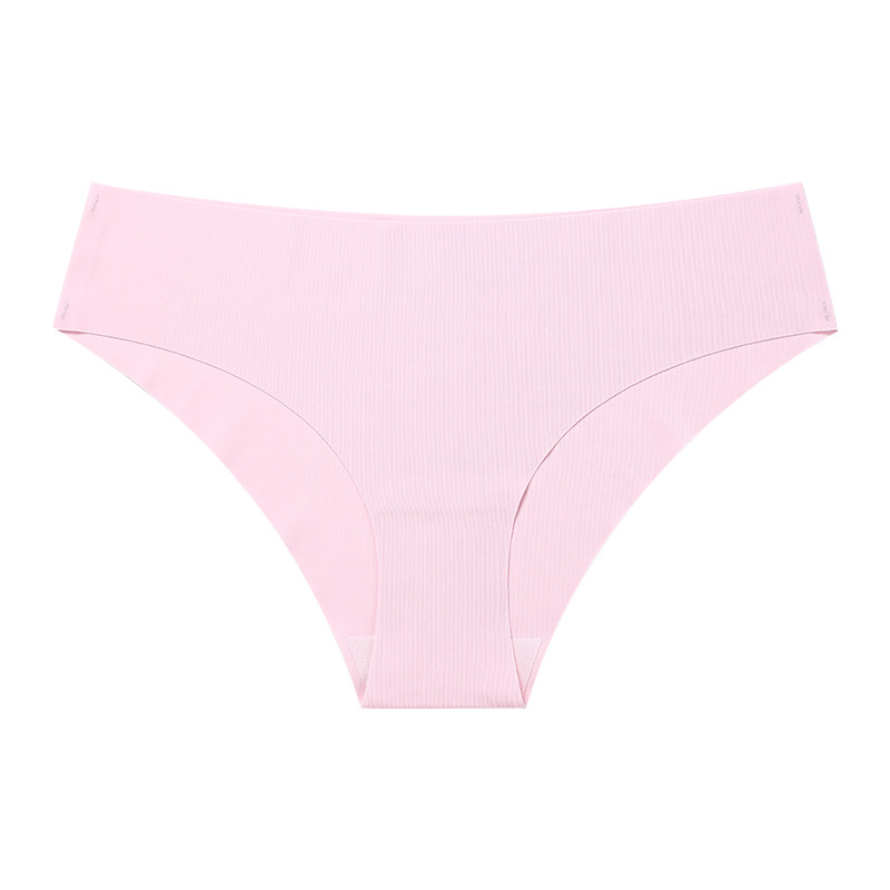 Picture of Cross-Border Seamless Ice Silk One-Piece Girls' Underwear European and American Large Size Pure Cotton Crotch Breathable Women's Briefs Wholesale
