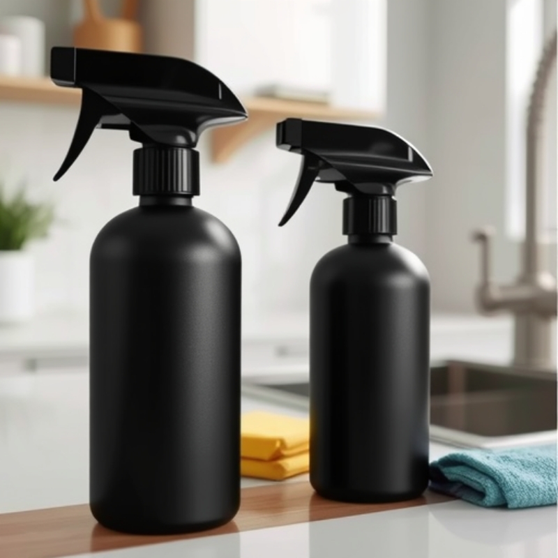 500ml Cylindrical 300ml Spray Bottle Car Coating Agent Oil Stain Remover Pe Material Plastic Bottle Plastic Pot Spray Bottle