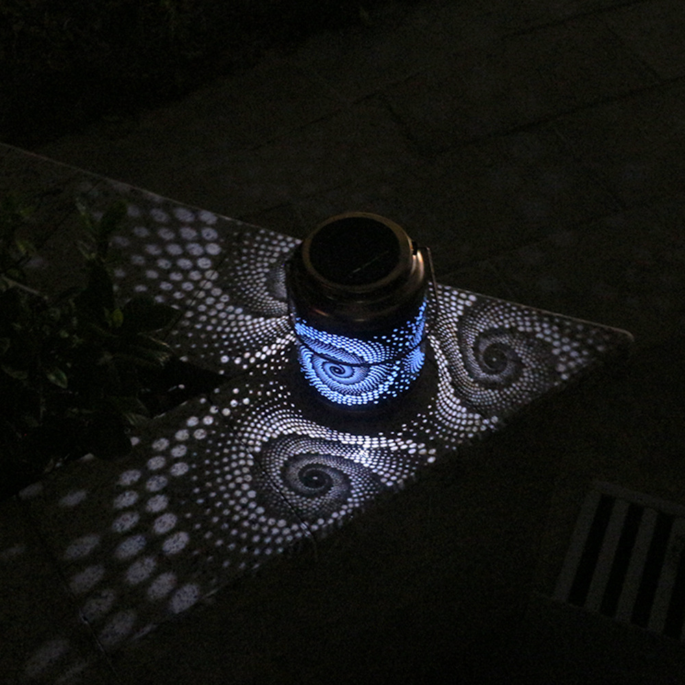 Cross-Border Solar Abstract Whirlwind Cat Eye Downlight Outdoor Garden Light Garden Light Lawn Decorative Light Solar Light