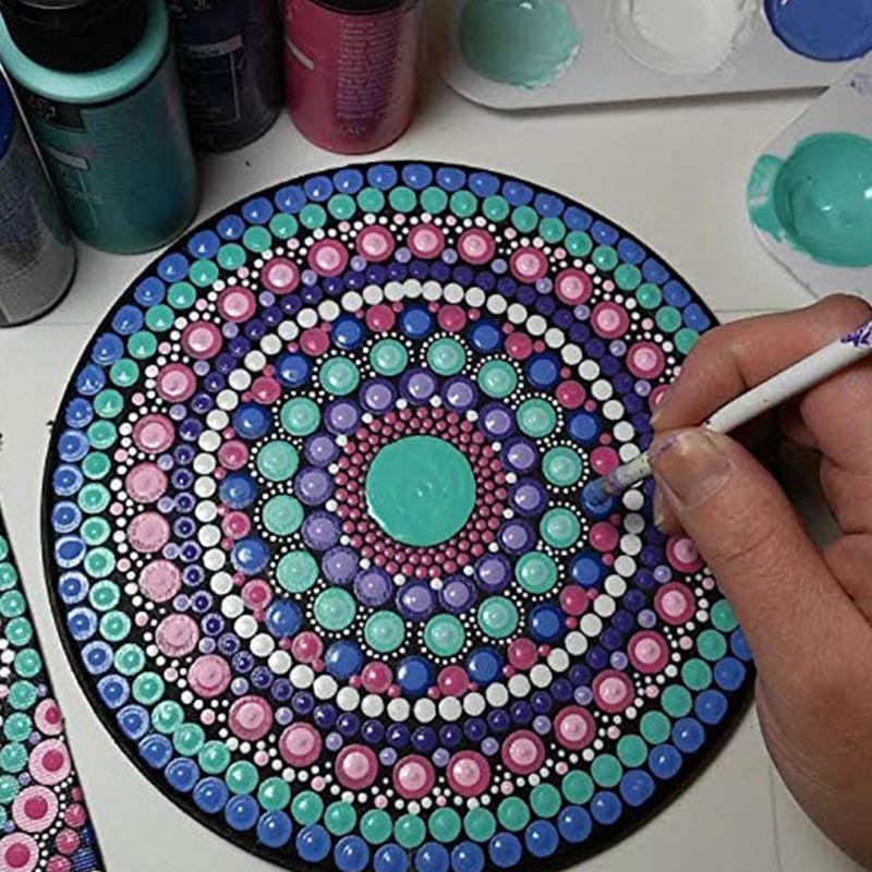Picture of Cross-border Amazon Mandala Drill Tool 40-piece Set Painting Handmade Art Supplies Art Sketchpad Sticker
