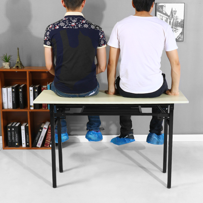 Picture of Folding Table Simple and Convenient Study Desk Office Computer Training Catering Commercial Table Stall Rectangular Table
