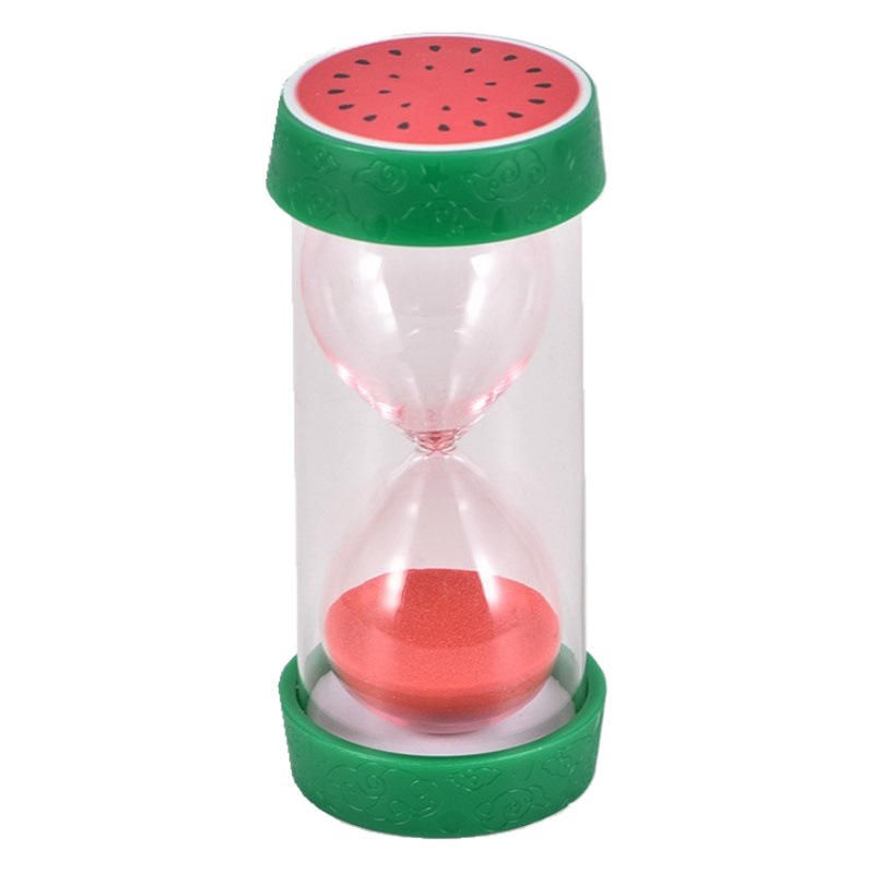 Picture of New Fruit Hourglass Timer 5/15/30Min Kidsren's Exquisite Birthday Gift Safety Anti-Fall Decorative Ornaments