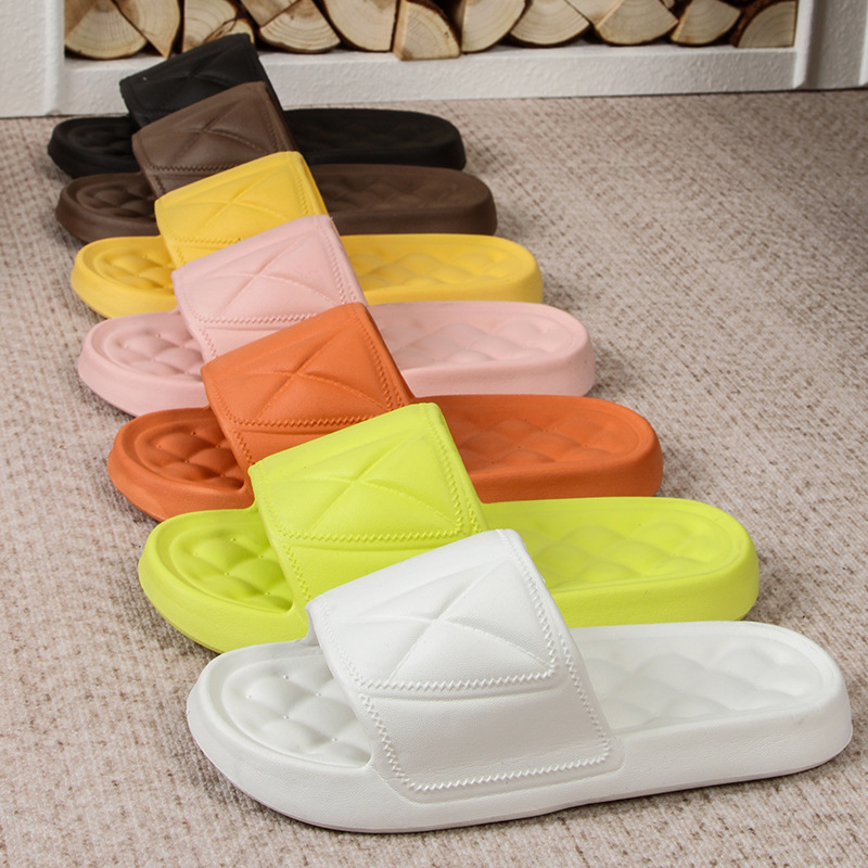 Fashionable and Simple Portable Bathroom Slippers for Girls, Versatile Trendy Bathroom Hotel Travel Non-Slip Slippers, Summer Sandals