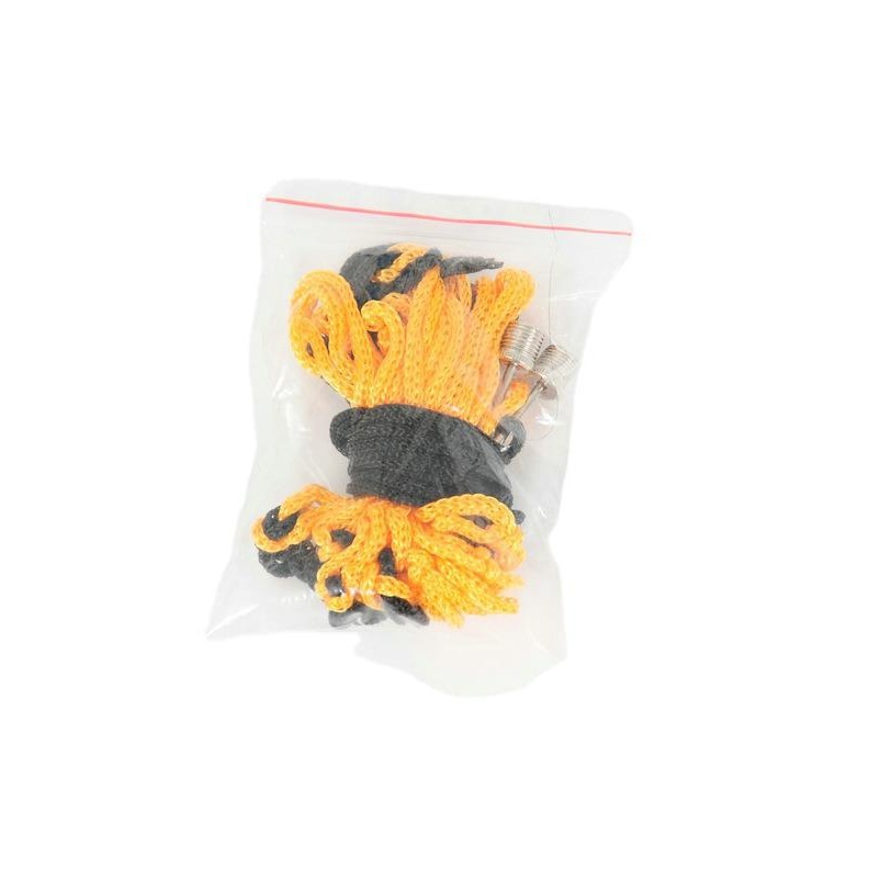 Picture of Manufacturer Wholesale Portable Volleyball Basketball Football Net Bag Ball Net Bag Thick Black and Yellow Ball Pocket and Air Needle