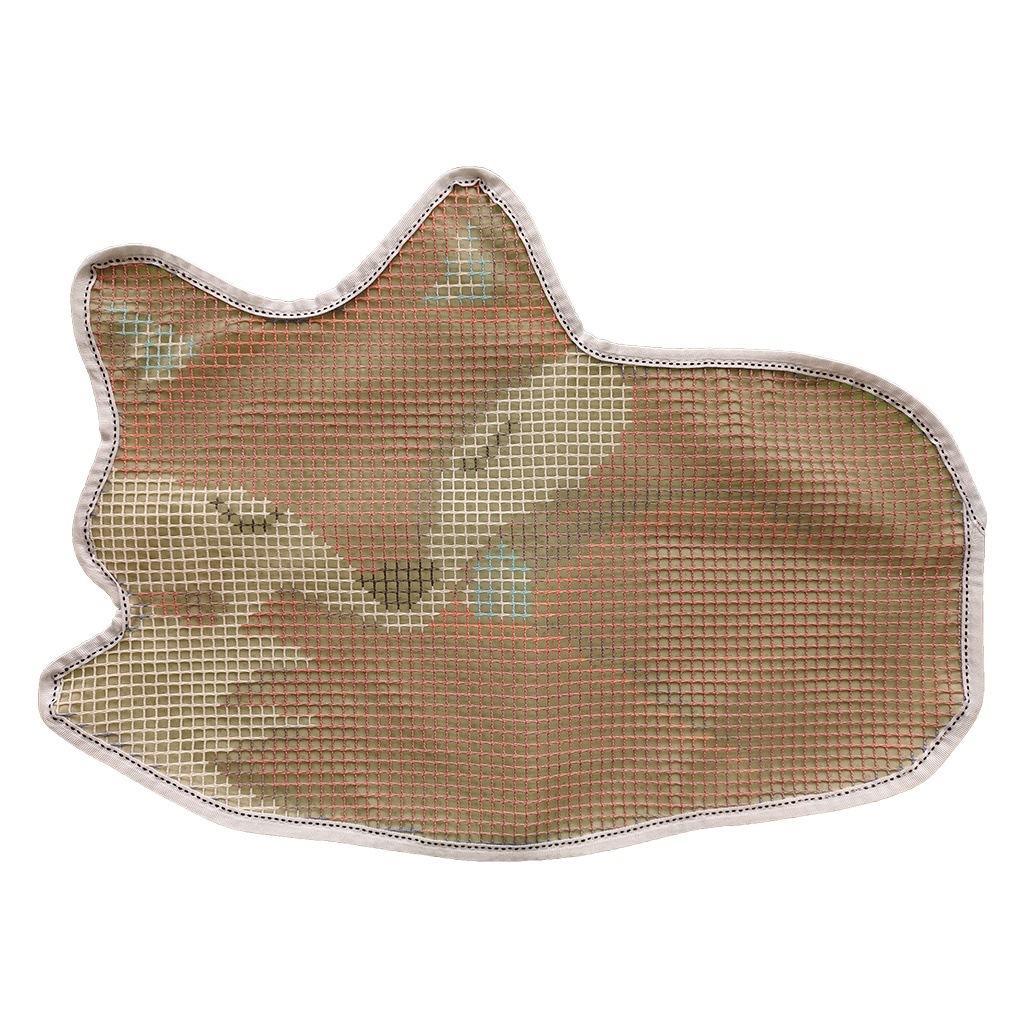 Picture of Pre-Sale Cross-Border Supply Handmade DIY Carpet Fox, Raccoon Segment Embroidery (Package) English Version