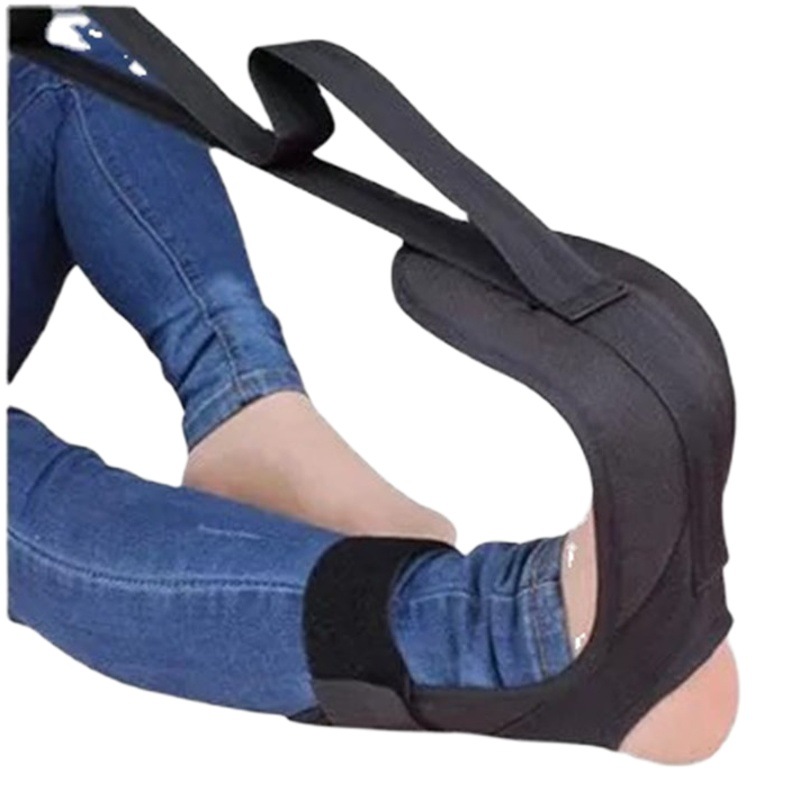 Factory rehabilitation stretch band yoga stretch band auxiliary ligament ankle stretcher band yoga fitness training equipment