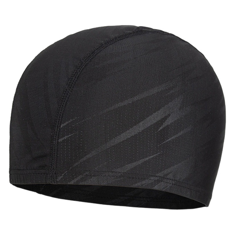 Men's swimming cap cloth swimming cap large comfortable ear protection fashion adult swimming hat swimming goggles suit durable