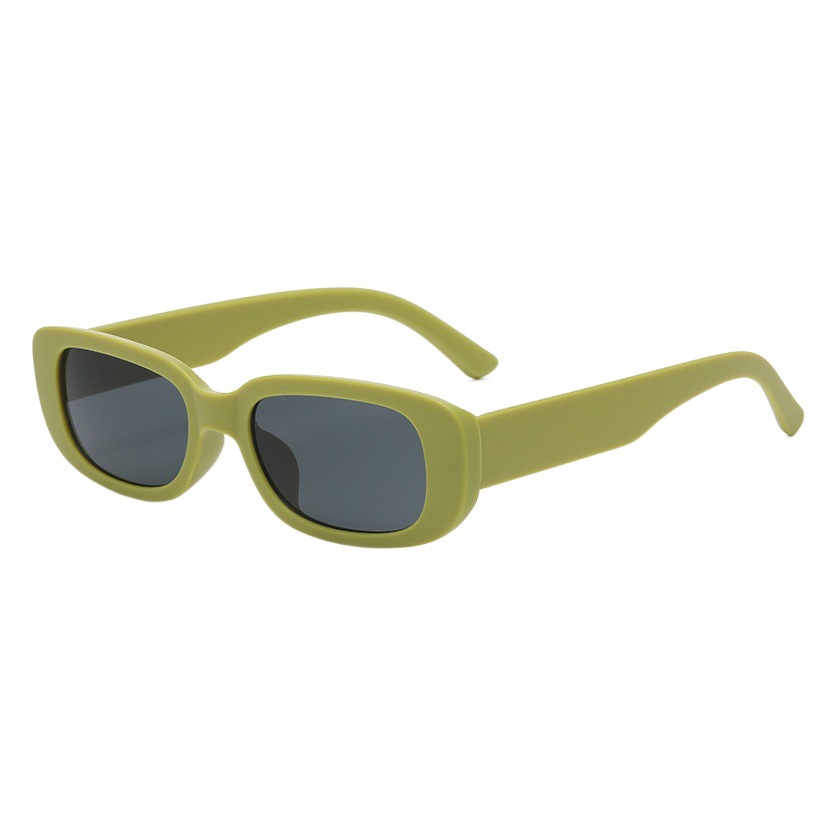 New Fashion Candy Color Cat's Eye Sunglasses European and American Fashion Street Shooting Joker Small Frame Plastic Tooth Sunglasses s23081