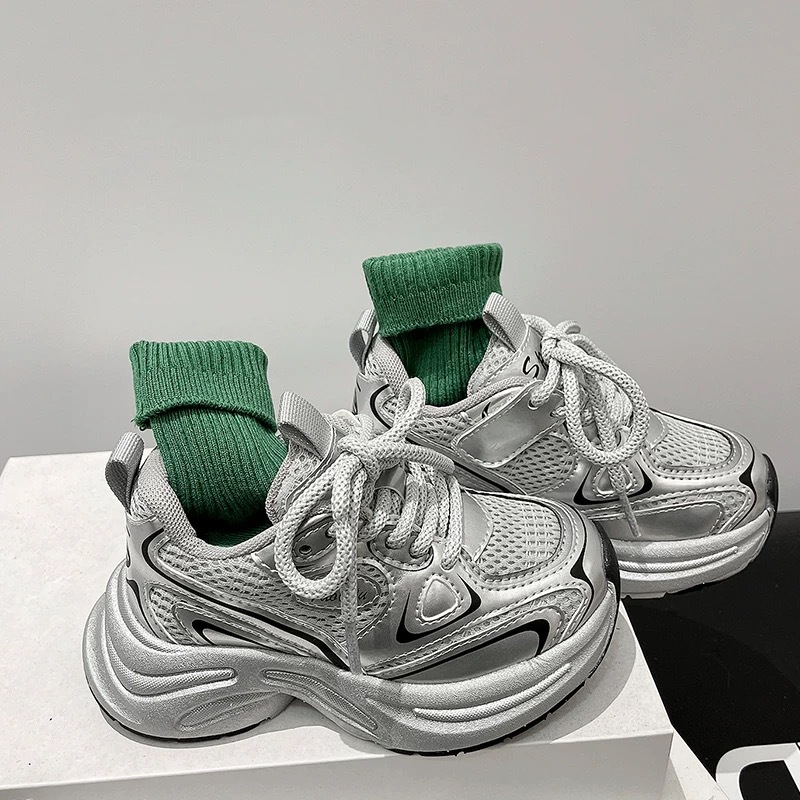 Boys' Running Shock Absorbing Basketball Girls' Torre Shoes Lightweight Soft Bottom 2025 New Spring and Autumn Sports Shoes