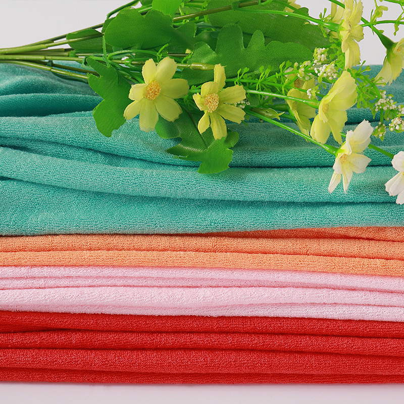 Picture of Towel Fabric Full Polyester Terry Cloth Spot Single Sided 210g Terry Cloth Knitted Microfiber Shoe Material Lining Fabric