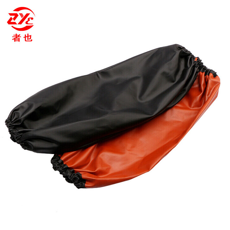 Picture of Aquatic double-layer waterproof oil-proof anti-fouling apron universal acid and alkali-resistant oil-resistant extra thick PVC sleeveless leather
