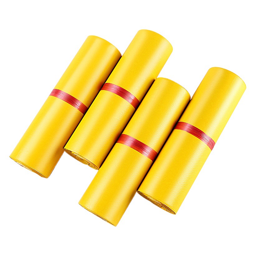 Chia Express Bag New Yellow Express Bag Express Packaging Bag Logistics Waterproof Packaging Bag Wholesale