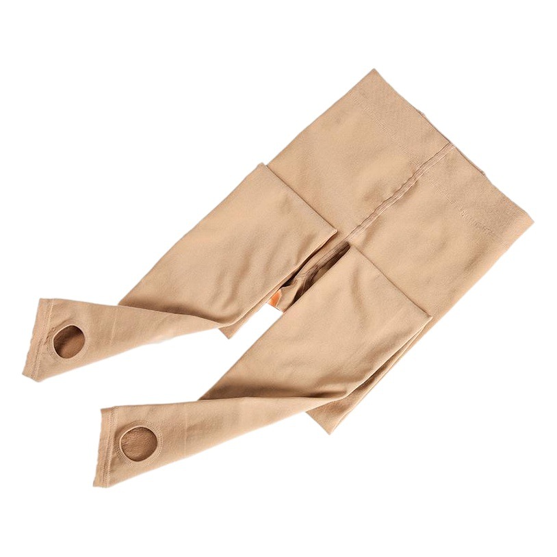 Thin velvet leggings women's flesh-colored outer wear autumn and winter fleece-lined slim warm light leg artifact single layer pantyhose
