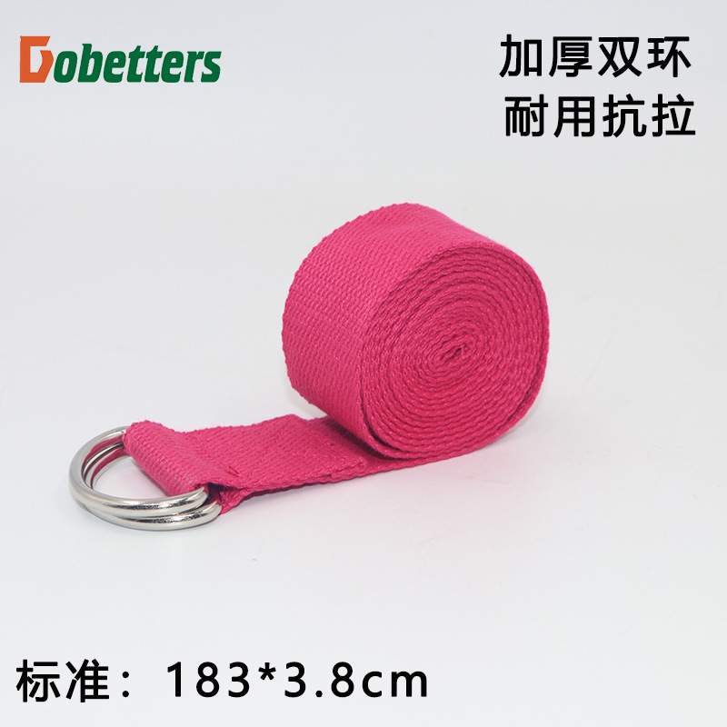 Picture of Yoga Belt Stretch Belt Pure Cotton Yoga Tension Belt Yoga Stretch Belt Stretch Belt Yoga Rope Stretch Yoga Rope