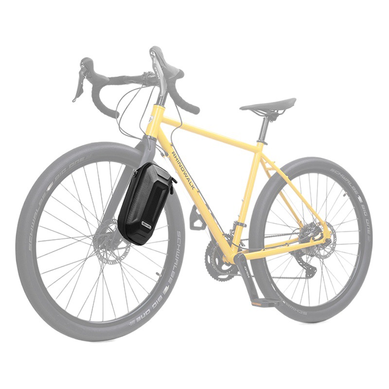 Rhinoceros walk electric scooter bag EVA hard shell quick release buckle car head bag bicycle bag front fork bag New